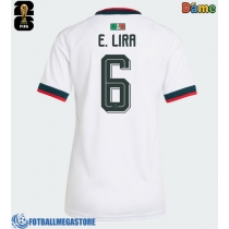 Fotballdrakt Dame Mexico Erik Lira #6 Bortedrakt VM 2026 Kortermet